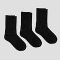 Undercurrent Unisex Cotton Crew Socks (3-Pack)