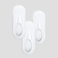 Undercurrent Unisex High-Cut No Show Socks (3-Pack)