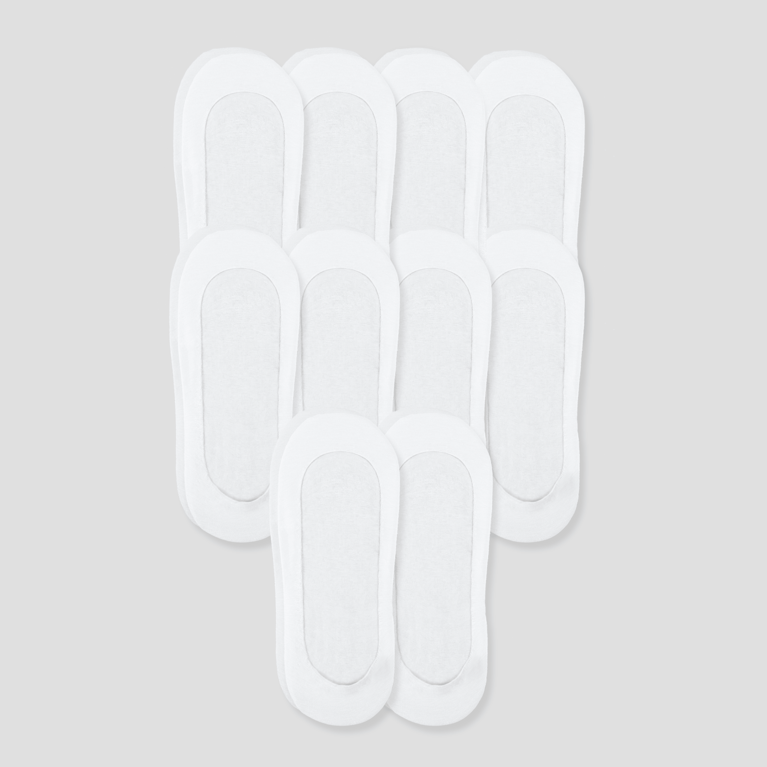 Undercurrent Unisex Low-Cut No Show Socks (10-Pack)