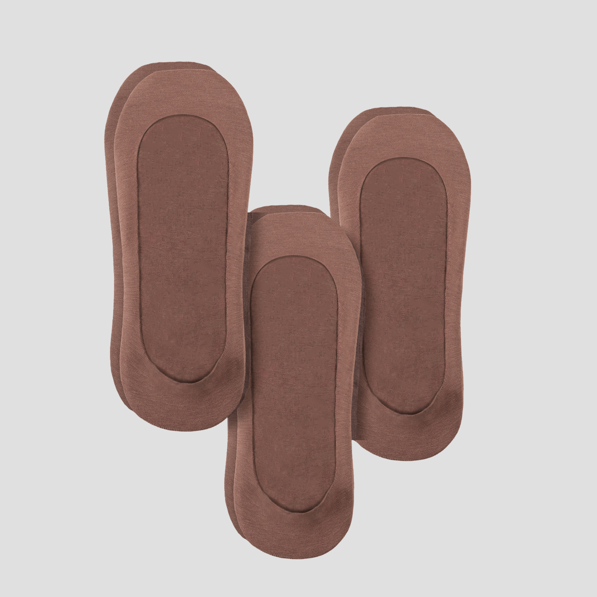 Undercurrent Unisex Low-Cut No Show Socks (3-Pack)