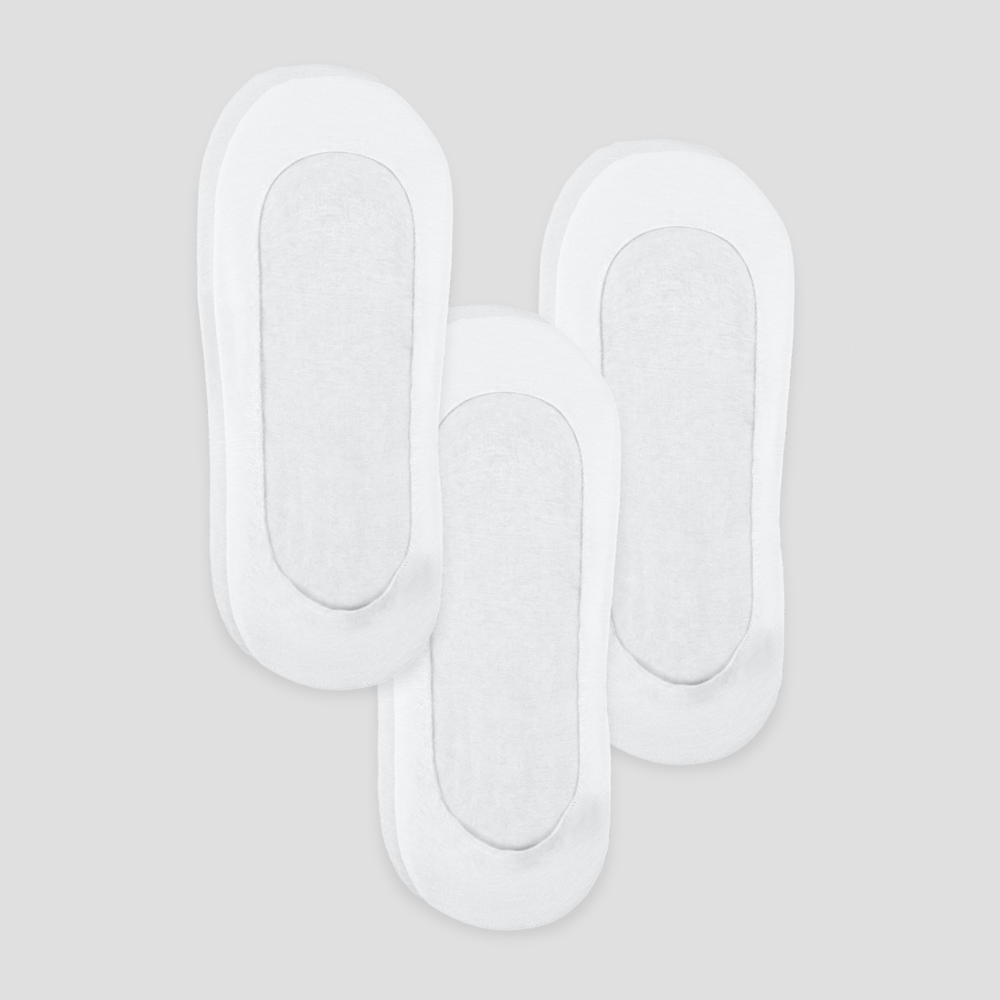 Undercurrent Unisex Low-Cut No Show Socks (3-Pack)