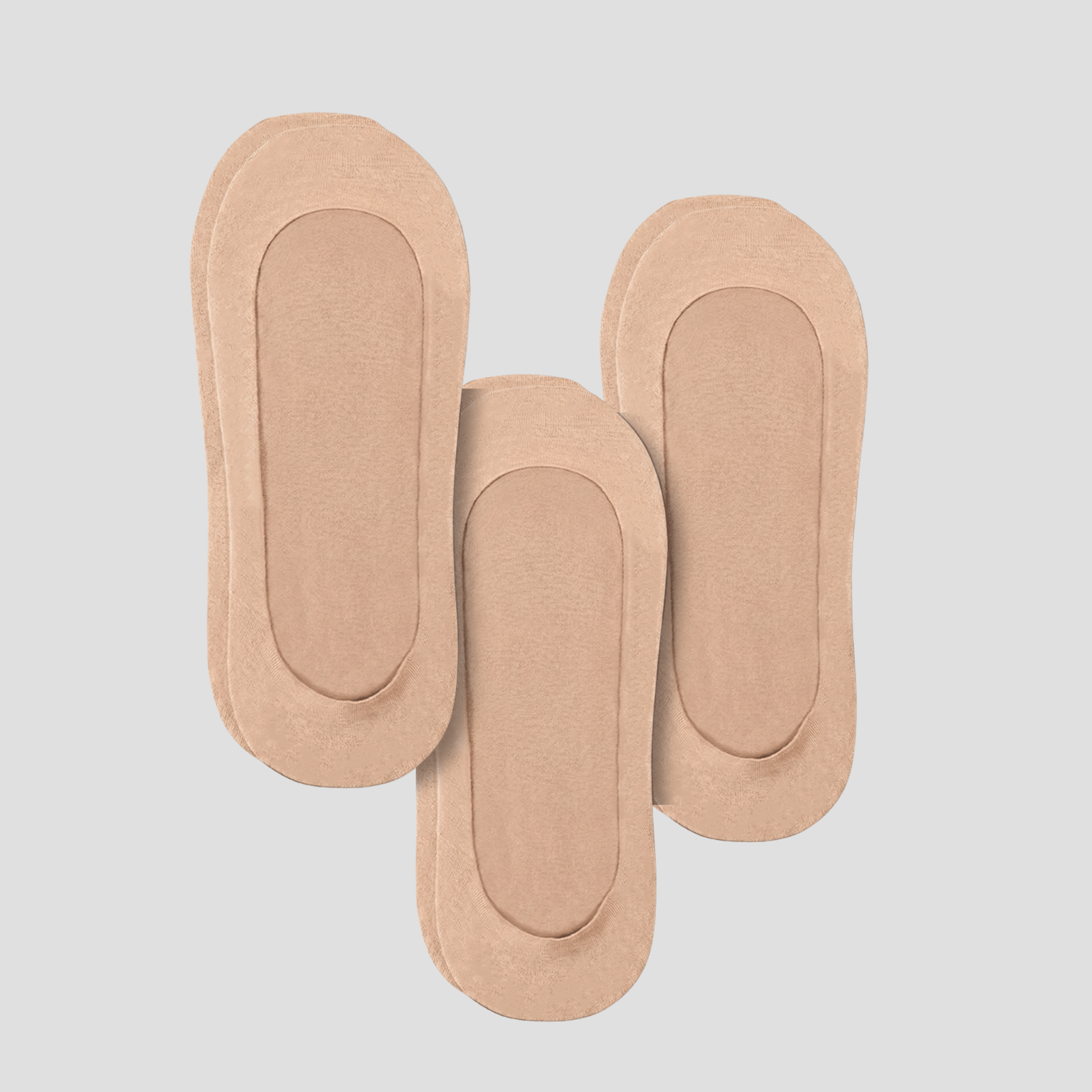 Undercurrent Unisex Low-Cut No Show Socks (3-Pack)