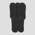 Undercurrent Unisex Low-Cut No Show Socks (5-Pack)