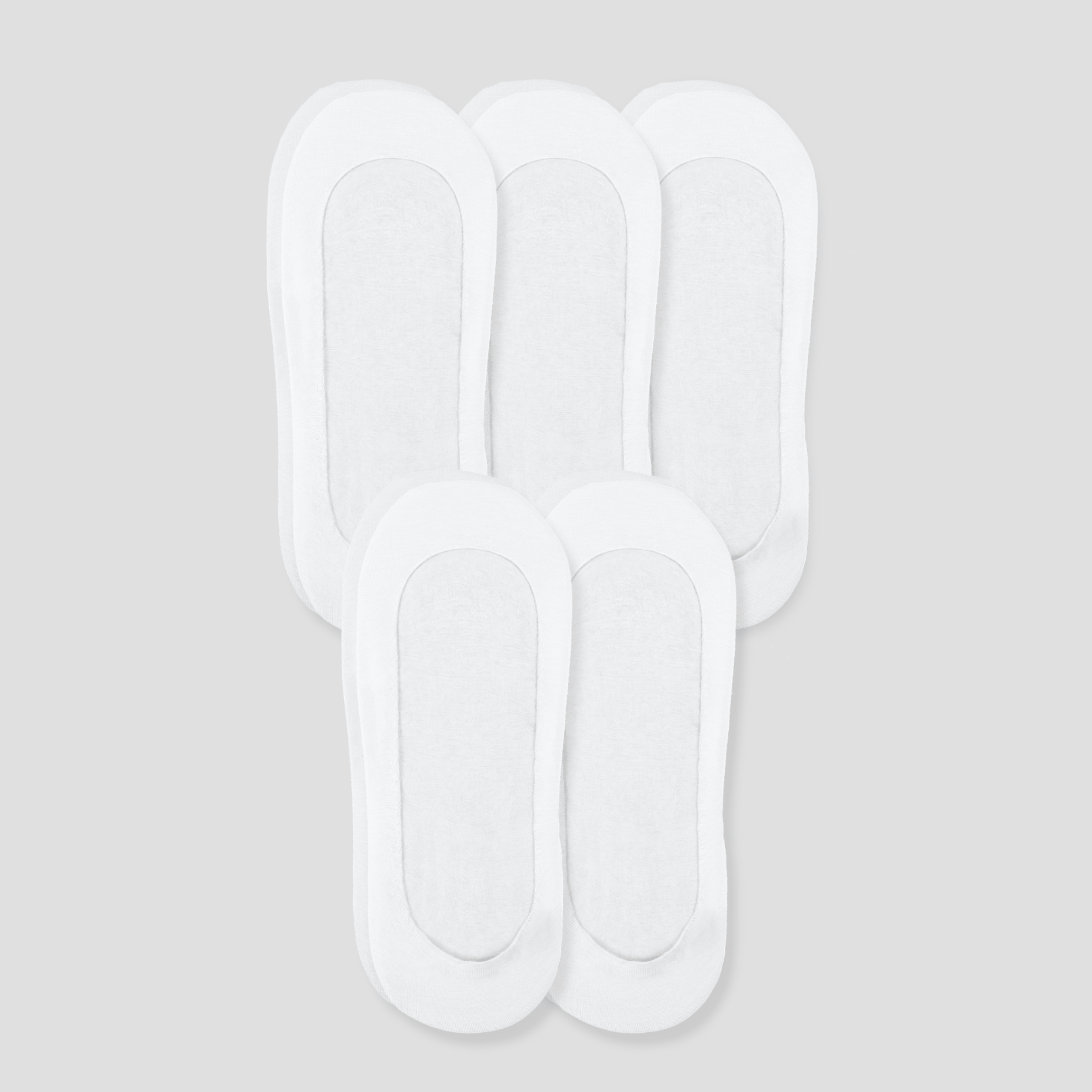 Undercurrent Unisex Low-Cut No Show Socks (5-Pack)