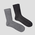 Undercurrent Unisex Merino Wool Crew Socks (3-Pack)