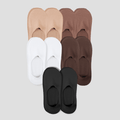 Undercurrent Unisex Mid-Cut No Show Socks (10-Pack)