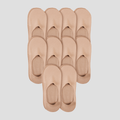 Undercurrent Unisex Mid-Cut No Show Socks (10-Pack)