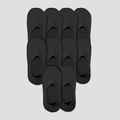 Undercurrent Unisex Mid-Cut No Show Socks (10-Pack)