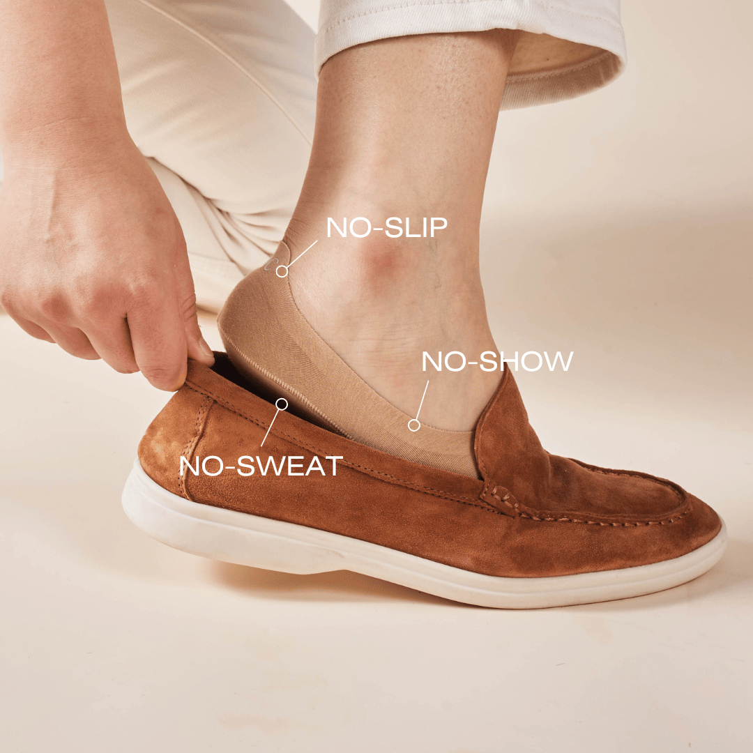 Undercurrent Unisex Mid-Cut No Show Socks