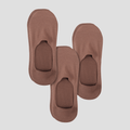 Undercurrent Unisex Mid-Cut No Show Socks (3-Pack)