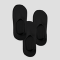 Undercurrent Unisex Mid-Cut No Show Socks (3-Pack)