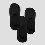 Undercurrent Unisex Mid-Cut No Show Socks (3-Pack)