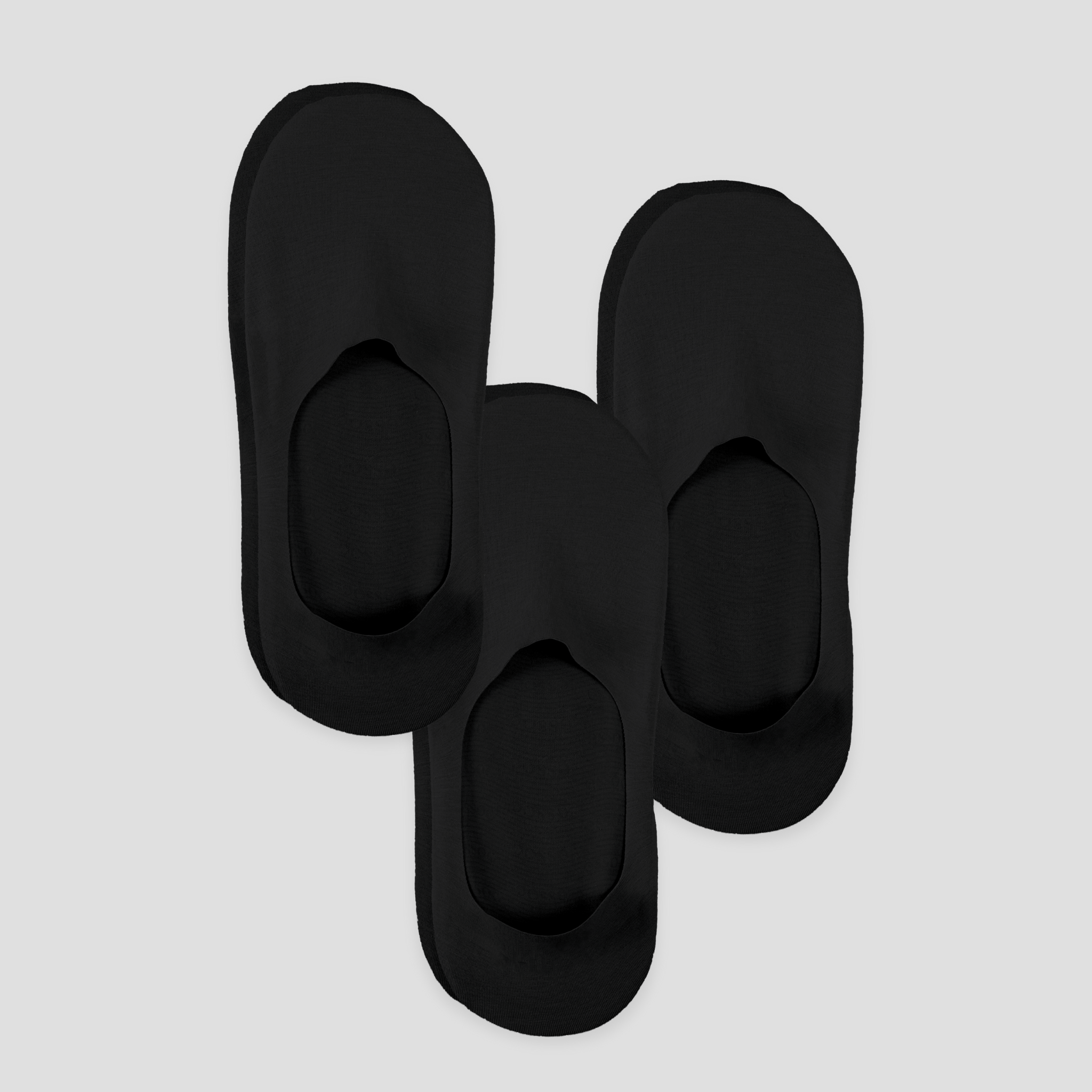 Undercurrent Unisex Mid-Cut No Show Socks (3-Pack)