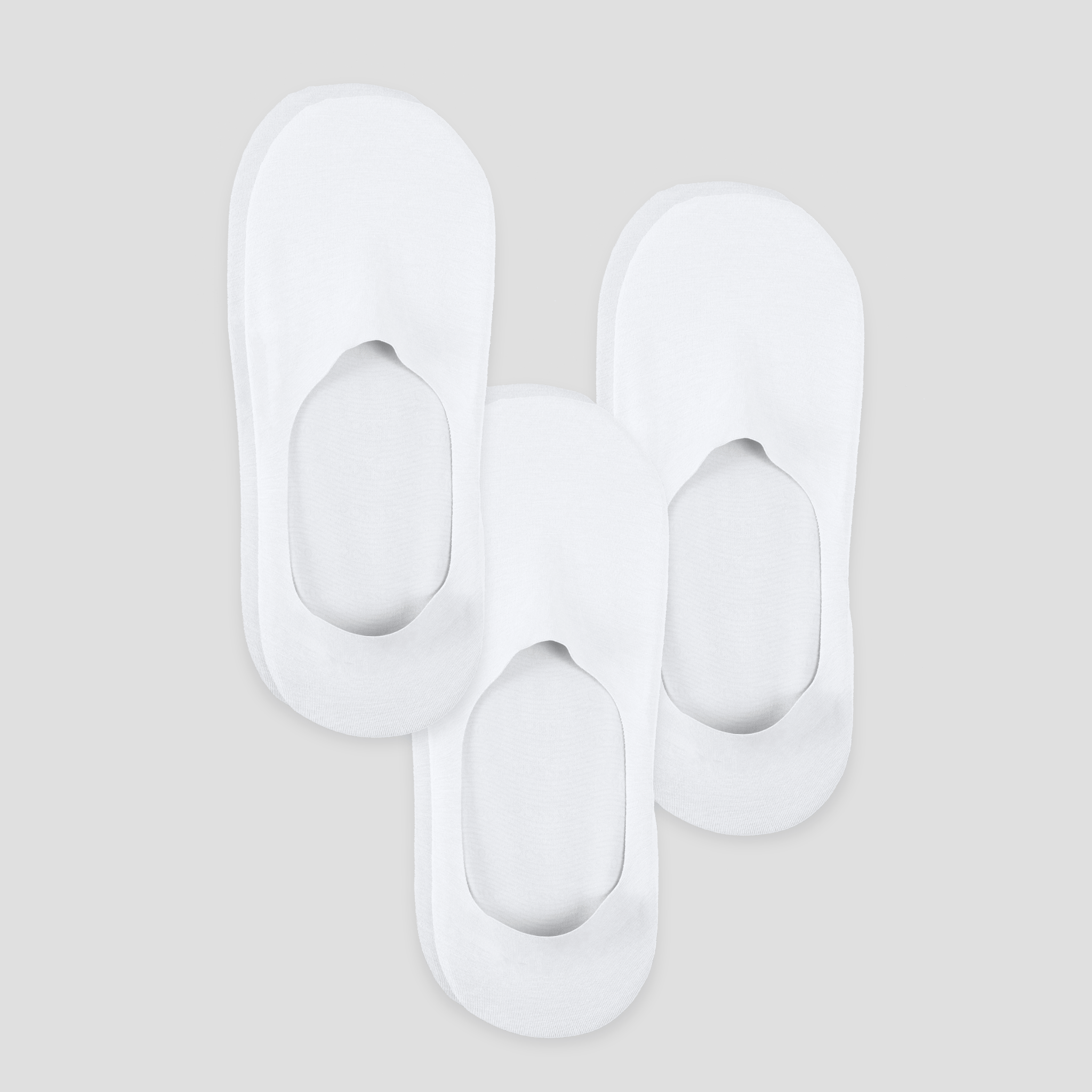 Undercurrent Unisex Mid-Cut No Show Socks (3-Pack)