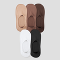 Undercurrent Unisex Mid-Cut No Show Socks (5-Pack)