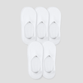 Undercurrent Unisex Mid-Cut No Show Socks (5-Pack)