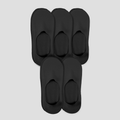 Undercurrent Unisex Mid-Cut No Show Socks (5-Pack)